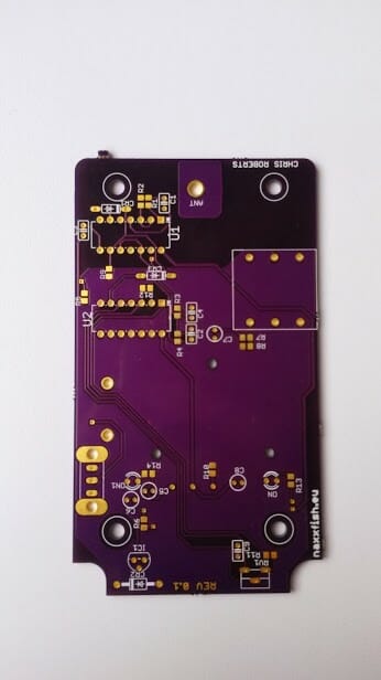 Beautiful purple PCB goodness